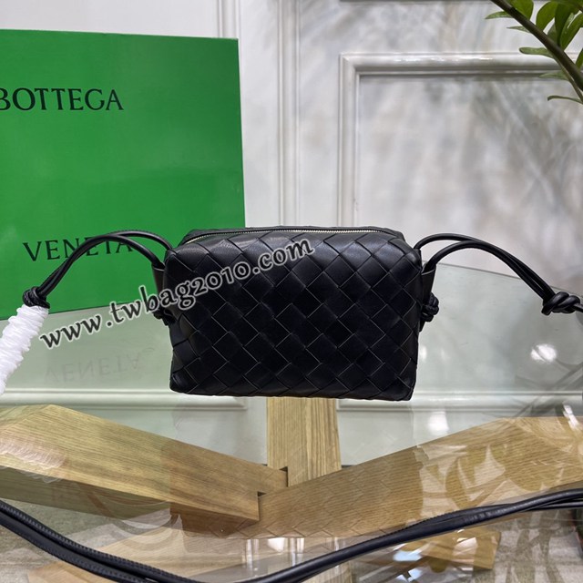 Bottega veneta高端女包 98090 寶緹嘉新款編織小方包 BV經典款編織小號肩背女包  gxz1308
